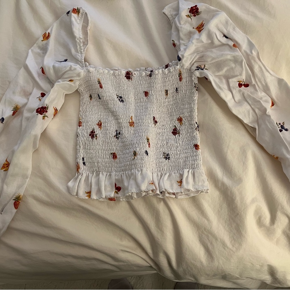 Reformation Tangerine Top